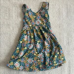 Alice + ames retro flower tank dress size 5